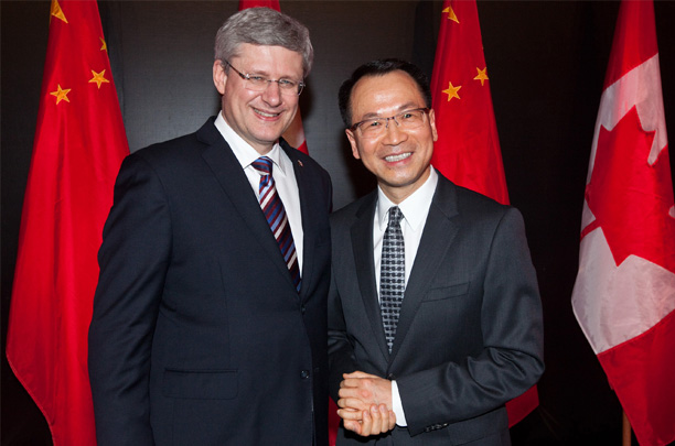 關景鴻博士受邀出席加拿大總理哈珀歡迎晚宴