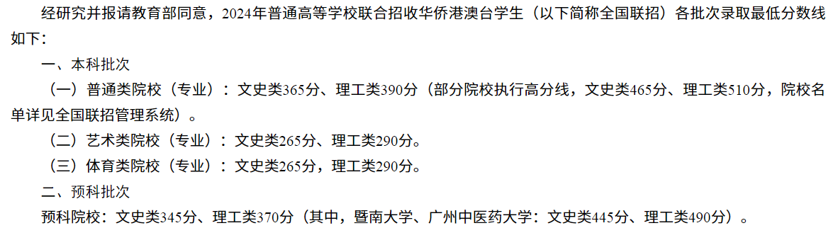 好消息！2025年華僑生聯(lián)考可報考的內(nèi)地高校增加26所至392所！